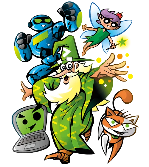 As personagens da Codelearn